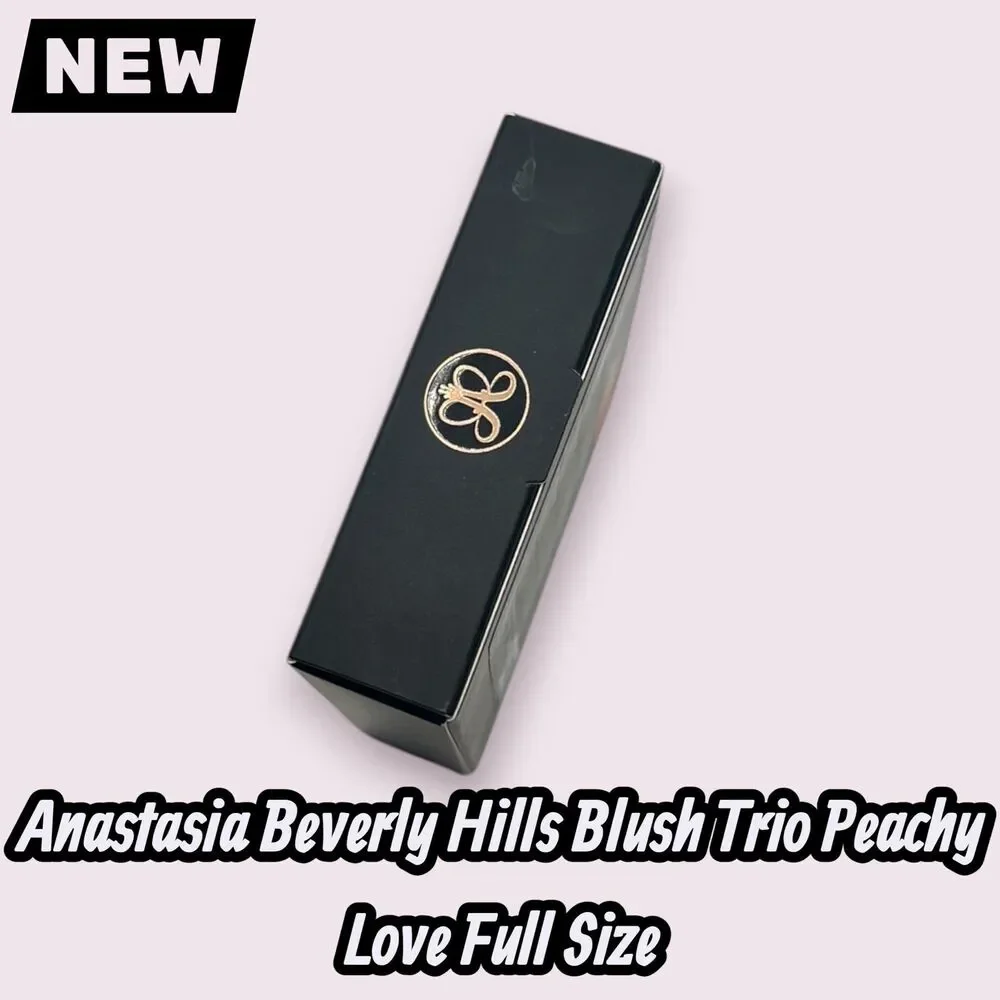 New Anastasia Beverly Hills Blush Trio Peachy Love Full Size
